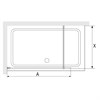 Душевая перегородка RGW WA-12G 900 32101290-16 - фото 83868