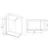 Душевая перегородка RGW WA-10G 900 02101009-16 - фото 83870