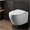 Унитаз подвесной Felice VT1-25 безободковый, ультратонкое soft-close сиденье VT1-25 - фото 84573
