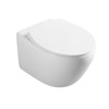 Унитаз подвесной Felice VT1-25 безободковый, ультратонкое soft-close сиденье VT1-25 - фото 84575