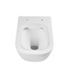 Унитаз подвесной Idea VT1-33 безободковый, цвет белый, ультратонкое soft-close сиденье VT1-33 - фото 84693