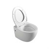 Унитаз подвесной INTERO VT1-21 безободковый, ультратонкое soft-close сиденье VT1-21 - фото 84719