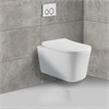 Унитаз подвесной Arco VT1-36 безободковый, цвет белый, ультратонкое soft-close сиденье VT1-36 - фото 84723