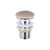 Донный клапан с керамической крышкой Vincea DBS0-216MC, капучино мат. крышка, без перелива DBS0-216MC - фото 84786