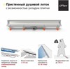 Душевой лоток с рамкой PAINI Klasik 850 мм D40, монтаж к стене, глянец CH850KN2 - фото 86383