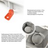 Душевой лоток с рамкой PAINI Klasik 850 мм D40, монтаж к стене, глянец CH850KN2 - фото 86385