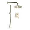 Душевой комплект AQUAME Siena AQM8404BN nikel brush AQM8404BN - фото 86434