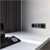 Накладка для розетки USB (черный акрил) W1179548 - фото 87098